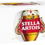 Stella Artois Premium Lager Beer 440ml cans pack of 18